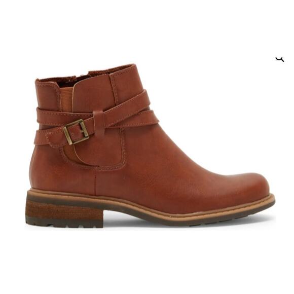 B.O.C. Claira Dark Tan Bootie Boot Womens Size 6 New - Picture 1 of 9
